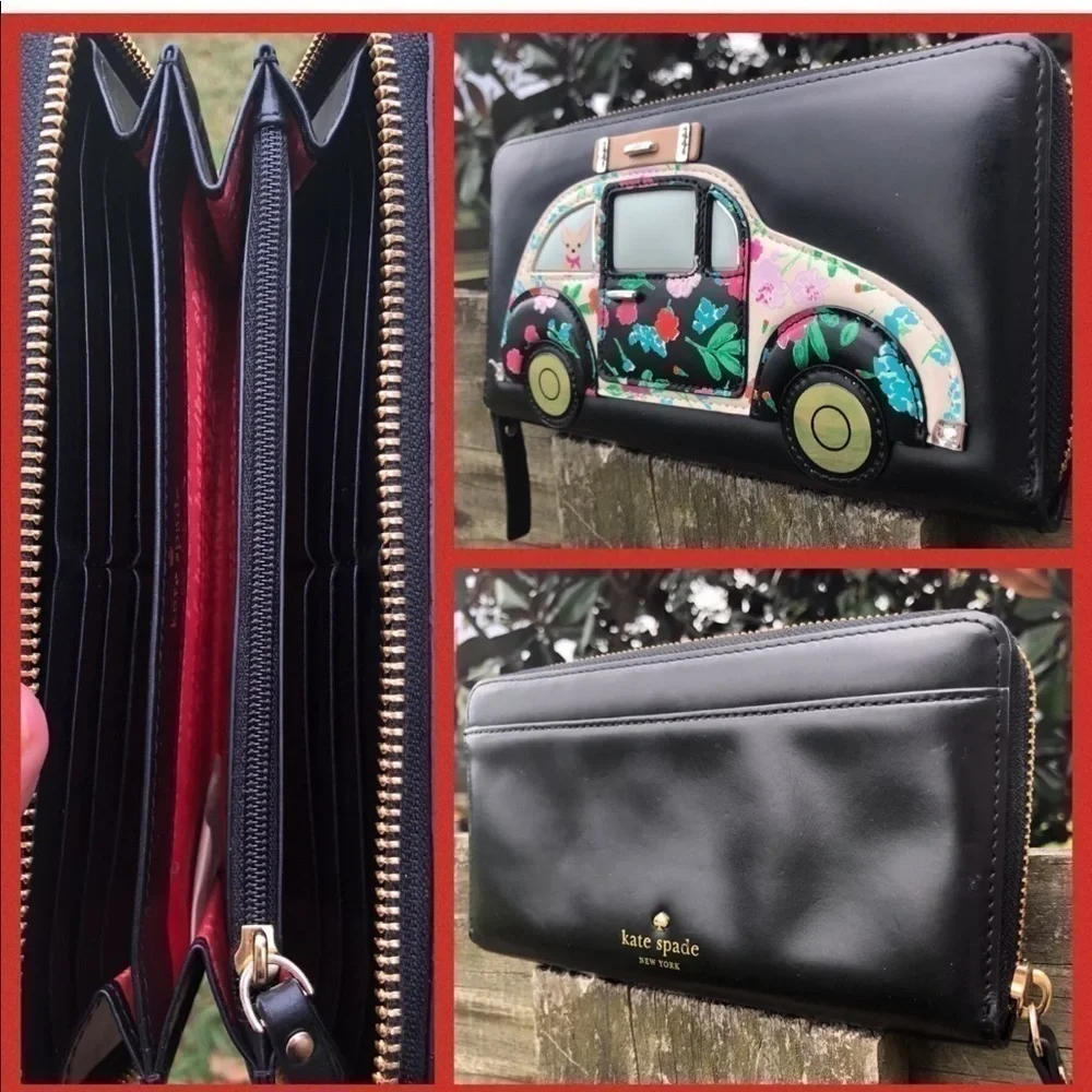 COPY - Kate Spade ♠️ Car Scenic Route Wallet Dog …